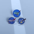 thumbnail image 2 of Broche Blue Planet con temática gastronómica para pizza, ramen, cohete, 2 of 2