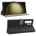 thumbnail image 2 of PANDACO Black Wallet Case for Samsung Galaxy S25 Ultra, 2 of 5