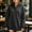 Black, variant on BUIGTTKLOP Women's Oversized Sweatshirts Button up Long Sleeve Hoodies Shirt Cozy Fleece Pullover Top Casual Fall Outfits