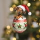 thumbnail image 4 of Decoraciones de Navidad para el Hogar Nuevo Producto Fronterizo Coche de Perro de Navidad Colgando Decoración de Navidad Coche de Acrílico Colgando Casa Coche Colgando Decoraciones de Navidad, 4 of 6