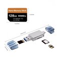thumbnail image 2 of Reemplazo de tarjeta de memoria nano para Huawei Mate20 / P30 Series 128GB 90MB / S con lector de tarjetas USB3.0 Type-C TF / NM Inevent EL2164-02B, 2 of 7