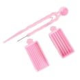 thumbnail image 2 of yuksok 3 Pieces 2.6mm Mini Beads Tools Kit Iron Bead Sorting Tools Time Saving and Aligner Plate Picking Tray for Melt Beads Pink, 2 of 8