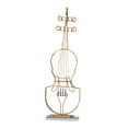 thumbnail image 3 of Luzkey Metal Violin Sculpture Ornament Craft Decor Collection Simple Figurine Ornament Modern Instrument Statue for Desk Centerpiece Small, 3 of 8