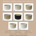 thumbnail image 5 of Fusion Designs, Inc. Shallow Oval Hardback Lamp Shade, HB-611-16WH, White, (14 x 8.5) x (16 x 10.5) x 9, 5 of 9