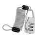 thumbnail image 3 of 1 juego de candado de repuesto para equipaje con cable de bloqueo ajustable., 3 of 8