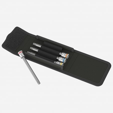 

Wera 003375 8767 A Torx HF 1 Zyklop Bit Socket Set with Holding Function 1/4 Drive 4 pieces