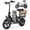 Black-MAX, variant on INSDRGN Electric Scooter for Adults, Seat E-Scooter with 900W Peak Motor, 20MPH, 28 Miles Range, 330lbs Max Load, UL2272, Black