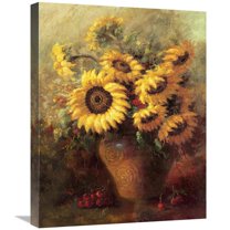 20 x 24 in. Marias Sunflowers Art Print - Walt