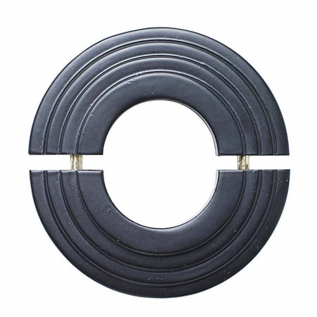 

Renovators Supply Aluminum Escutcheon Plate 3 in OD Escutcheon Black Powder Coated Finish Radiator Flange