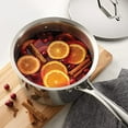 thumbnail image 3 of Tramontina Casserole Couverte Base Tri-Couche en Acier Inoxydable, 3 Qt, 80101/025DS, 3 of 5