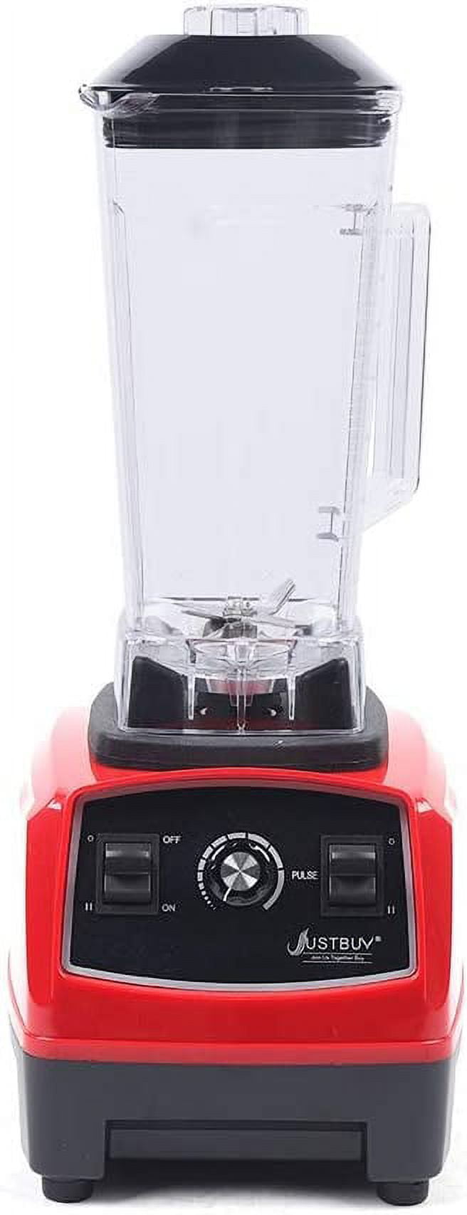 Miumaeov 3HP 2200W Household Grade Blender, Smoothie Blender, Mixer Juicer , 2L / 2000cc (Red)