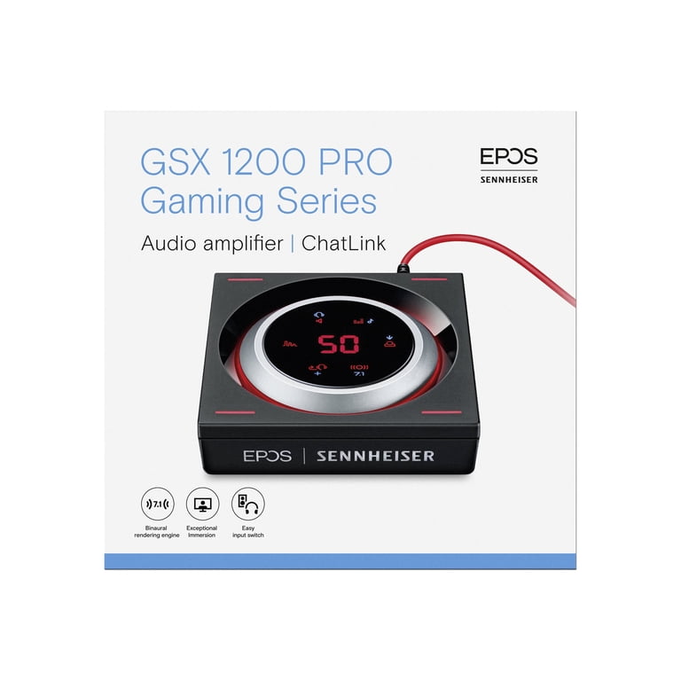 EPOS GSX 1200 PRO Gaming Audio Amplifer with Surround Sound