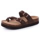 thumbnail image 1 of Sandalias clásicas de corcho para mujer, sandalias de playa de suela gruesa, cómodas y casuales, zapatillas de casa con hebilla ajustable, 1 of 6