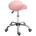 thumbnail image 1 of CoSoTower Tabouret Cosmétique Rotation 360° Hauteur Réglable Salon Massage Spa Chaise à Roulettes Hydraulique Tabouret Selle en Similicuir, Rose, 1 of 7