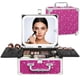 thumbnail image 1 of Bolsa de Maquillaje Relavel con Espejo LED Estuche de Viaje Rosa Fucsia, 1 of 8