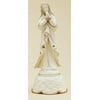 Porcelain Irish Virgin Mary Madonna Musical "Ave Maria" Figure 9"