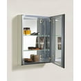 thumbnail image 5 of Kohler  20-in W X 26-in H Aluminum Single-Door Medicine Cabinet with Oil-Rubbed Bronze Framed Mirror Door, 5 of 7