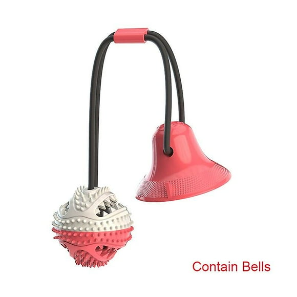 Large Dog Ball Toys Suction Cup Ropes Interactive Leaking Slow Feeder Chew Toy Toothing Clean Golden Retriever Big Pet Supplies Dog Supplies