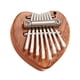 thumbnail image 3 of Tnstrumento Musical Mini portátil de 8 teclas Sapele Plate Kalimba Beginners Thumb Piano Mbira (Love) Ehuebsd Para Estrenar, 3 of 8