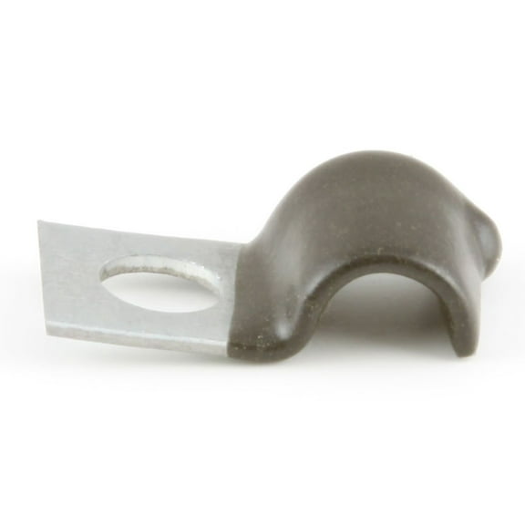 3/8" Vinyl Coated Half-Clamps - (pack of 25)