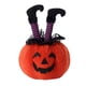 thumbnail image 2 of Decoraciones de Halloween, pies de bruja aterradores, figuras de calabaza, festival de fantasmas, fiesta, disfraces, 2 of 5