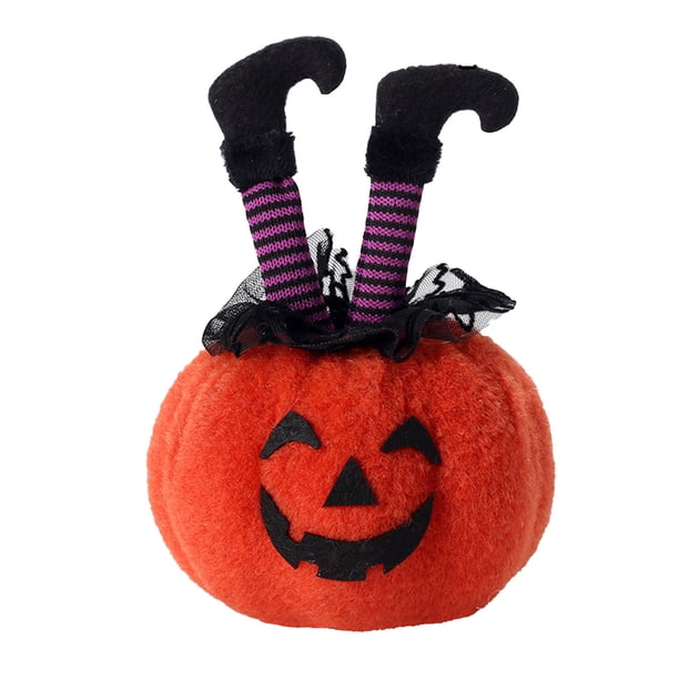 Decoraciones de Halloween, pies de bruja aterradores, figuras de calabaza, festival de fantasmas, fiesta, disfraces