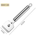 thumbnail image 2 of Multifunctional Glass Ceramic Hob Scraper Cleaning Tool With Blade Kitchen Tool1pcs-silver, 2 of 5