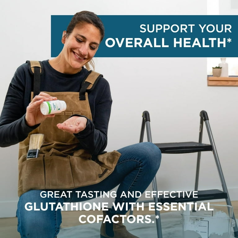Seeking Health Glutathione Plus Lozenge, 25 mg S-Acetyl-L-Glutathione with  Cofactors, Immune and Detoxification Support, Liver Health, Antioxidant and  Free Radical Support, Vegetarian (60 lozenges)*