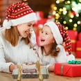 thumbnail image 1 of Christmas ATM Bank Ziplock Bag Set Holiday Pull Out Clip With Bow Decorations Festive Desktop Ornament For Birthday Party, 1 of 6