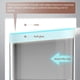 thumbnail image 4 of Caja de condimentos Bewildely PP PS Organizador de especias Cocina y Comedor Negro 3 tazas, 4 of 6