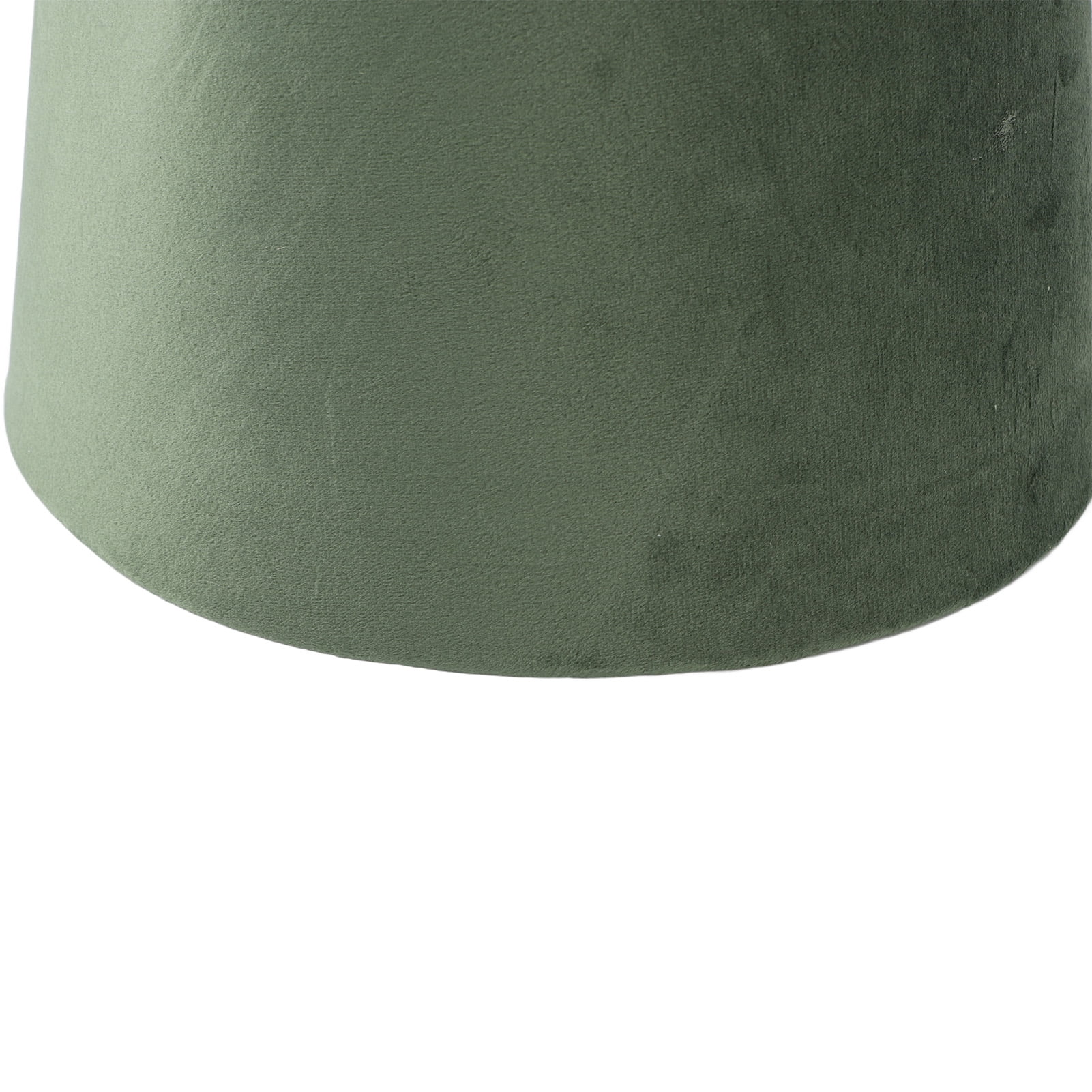Riousery Fabric Conical Lamp Shade for Table Floor Light, E27 E14 Dual Use Hand Crafted, Army Green, 8.5 inches / 21.5 cm Bottom