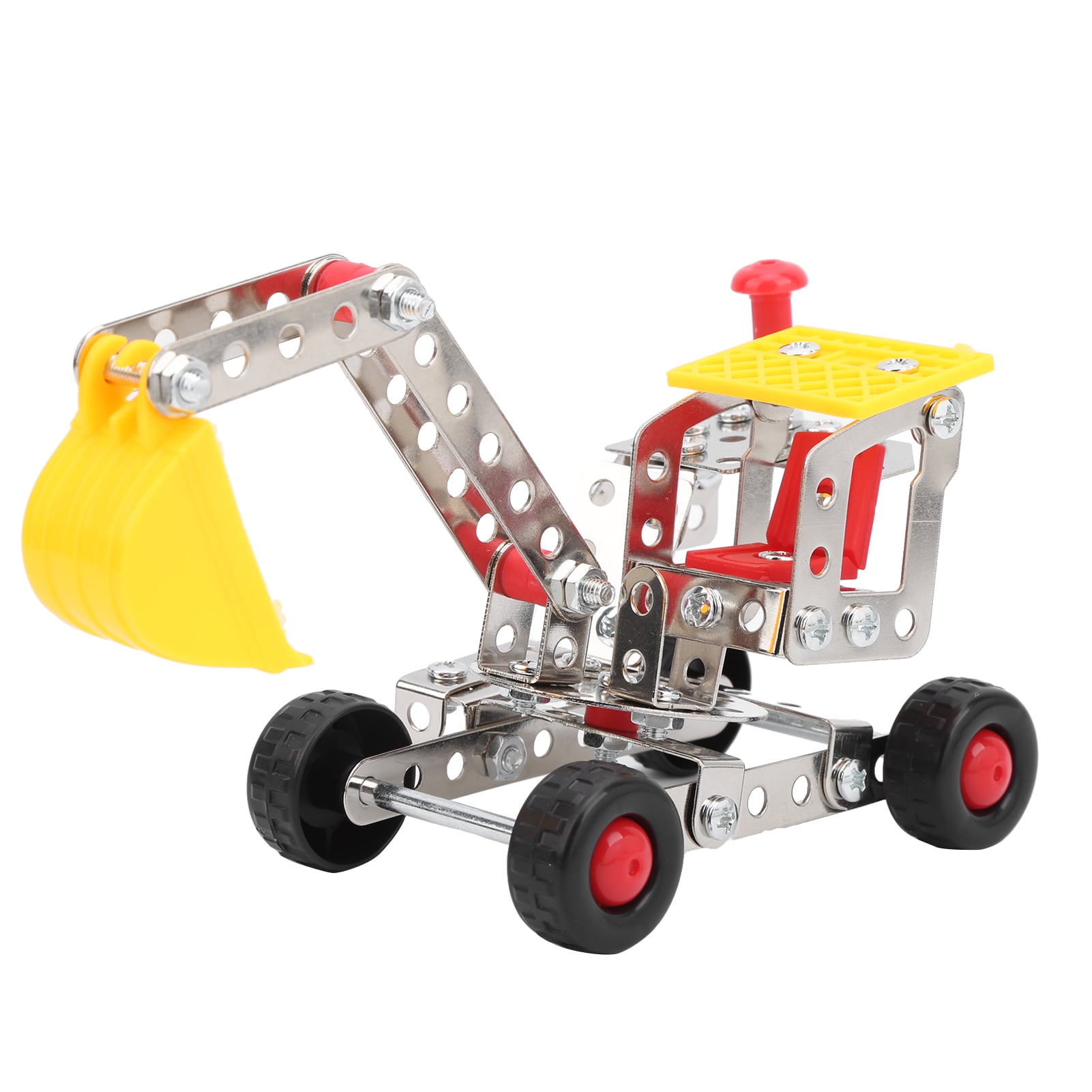 Assembling Building Blocks, DIY Building Block, Engineering Car Model, Remote Control Safe Educational Toy, for Kids Boys