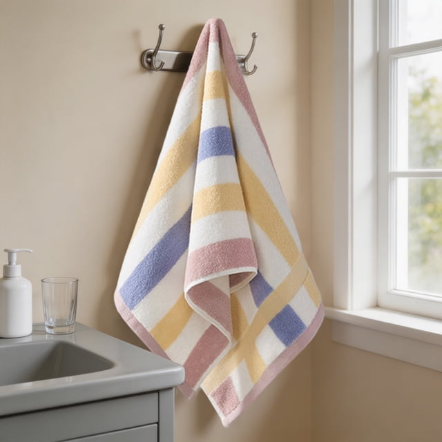 100Cotton Face Towels For AdultsAbsorbent Soft Facial TowelsHome Use TowelsGentle On SkinLint-FreeQuick-Drying