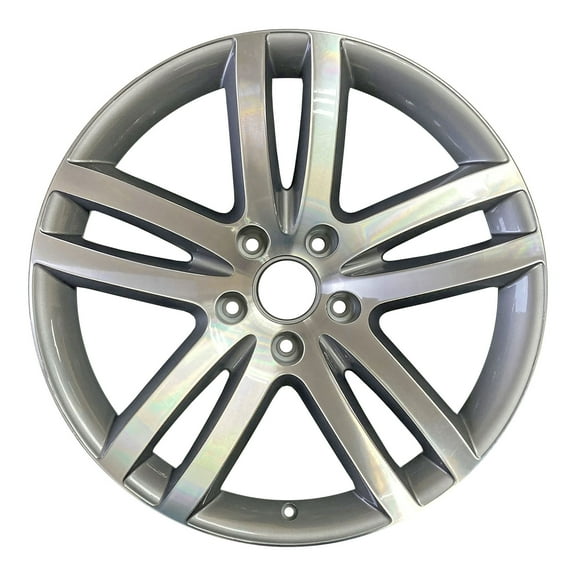 Remanufactured Machined and Painted Medium Silver Aluminum Wheel 20 x 9 4L0601025M fits 2007-2013 Audi Q7