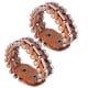 thumbnail image 1 of Muequera de cuero, cuero partido de vaca Pulsera de cuero genuino Pulsera de cuero, estilo trenzado ajustable para regalo Presente Hombres Mujeres Ami,Pulsera Hip-Hop Pulsera Pulsera de cuero Pulsera Higoodz Arte y Manualidades, 1 of 7