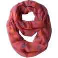 thumbnail image 2 of Peach Couture All season Infinity Loop Scarves Chevron Anchor Print, 2 of 5