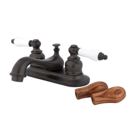 Kingston Brass KB140_PL Victorian Single-Handle Bathroom Faucet With Pop Up Drain