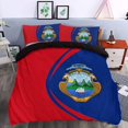 thumbnail image 2 of Costa Rica Escudo de Armas Juego de Cama Círculo Rlt13, 2 of 5