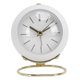 thumbnail image 5 of Reloj Despertador Silencioso Con Luz Nocturna, Carcasa De Metal Mate, Reloj Despertador De Escritorio Para Dormitorio, Sala De Estar, Oficina, Funciona, 5 of 7