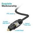 thumbnail image 4 of Digital Optical Audio Toslink Cable Gold Plated 6FT 18M 3M SPDIF MD DVD Gold Plated Cable High Quality, 4 of 5