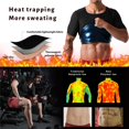 thumbnail image 3 of Camiseta De Manga Corta De Sauna Para Hombre, Camiseta De Compresión, Chándal De Estilo Deportivo Fácil De Limpiar Para Entrenar Y Acampar Guardurnaity OD015792-02, 3 of 6