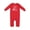 Red, variant on So I'm Little, but I'm Going to Be a Big Brother Baby Romper Coveralls