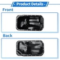 thumbnail image 4 of Cárter de aceite Unique Bargains No.1210162070/264315 para Toyota Tundra 2000-2004, acero negro, 4 of 6