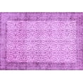 thumbnail image 1 of Ahgly Company Indoor Rectangle Abstract Purple Contemporary Area Rugs, 4' x 6', 1 of 4