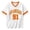 A-Orange800, variant on Bibifish Womens Tees V Neck Short Sleeve Contrast Trim Los Angeles Number Graphic T-Shirts Trendy Street Game Day Casual Sports Tops