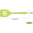 thumbnail image 2 of 2 Pack Small Silicone Turner High Heat Resistant Slotted Spatula for Fish, Eggs, Pancakes and More, 2 of 6
