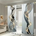 thumbnail image 5 of WNOOHIY Modern Abstract Art Pattern Indoor Light-filtering Curtains for Living Room,Bedroom,Kitchen,39.5" × 87", Set of 2 Panels, 5 of 8
