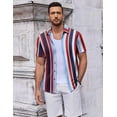 thumbnail image 4 of COOFANDY Casual Shirt for Men Button Down Shirts Short Sleeve No Tuck Shirts for Office Casual Wear, 4 of 6