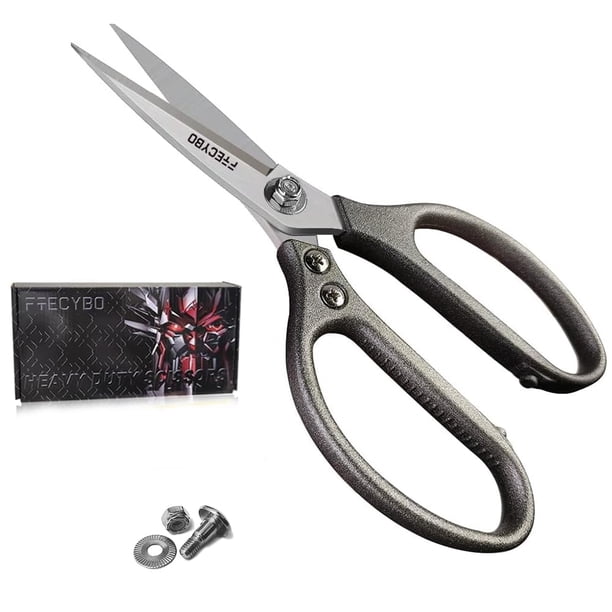 Tijeras FTECYBO Heavy Duty de piel multiusos de 21,6 cm