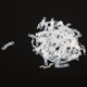 thumbnail image 4 of 100 clips para tiras de LED, clips para tiras de LED de 10 mm para soportes de montaje de tiras de LED de 10 mm de ancho, resistentes al agua, 4 of 5